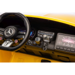 Elektrické autíčko Mercedes-Benz GT63 AMG - dvojmiestne, žlté